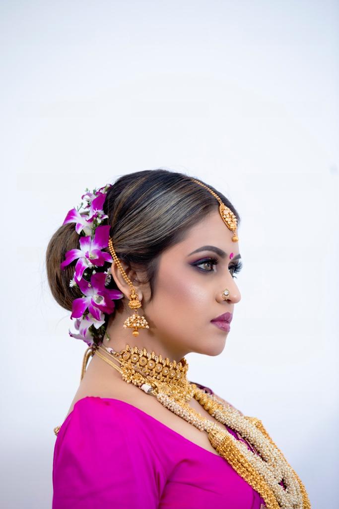 Bridal makeup and luxury styling